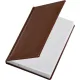 Ежедневник недатированный коричн, А5, 148x218, 352стр, Agenda