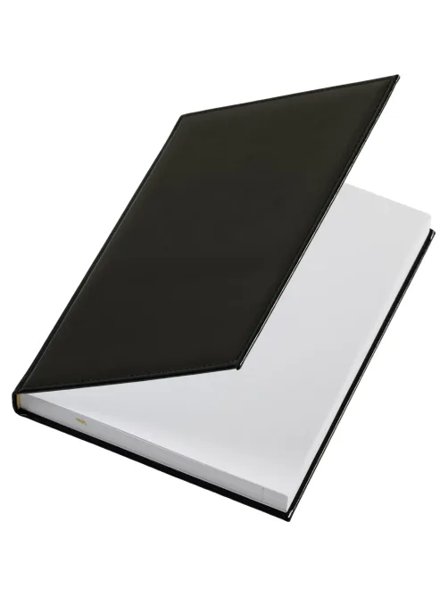 Ежедневник недатированный чёрный, А4, 200x270мм, 176 л, ATTACHE Каньон