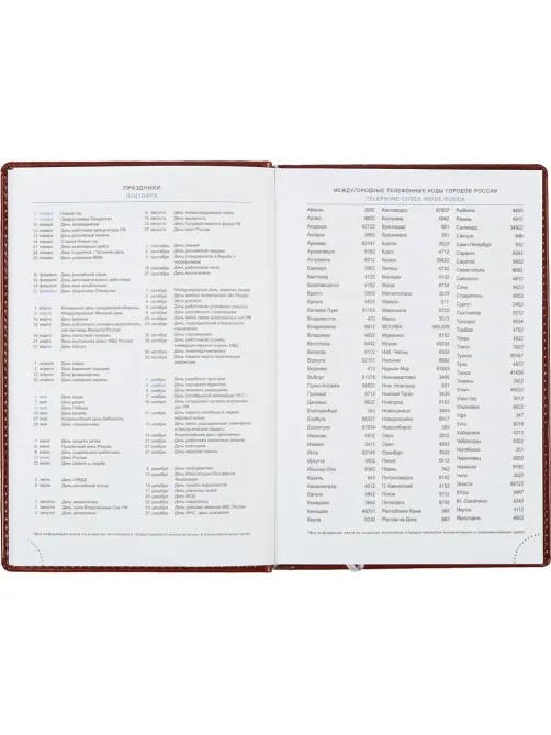 Ежедневник недатированный коричн, А5, 148x218, 352стр, Agenda