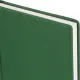 Ежедневник недатированный А5+, 136л, VELVET зеленый  3-115/05
