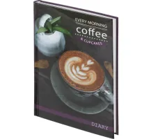 Ежедневник недатированный 7БЦ,пленка глянц,А5,128л Attache, Coffee