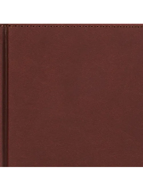 Ежедневник датированный 2026 А5+ VELVET бордовый 3-123/02
