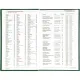 Ежедневник недатированный А5,128л.,55-65 г,бумвинил зеленый,Attache