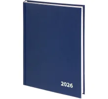 Ежедневник датированный 2026 Выбор есть, А5, 160л, бумвинил, синий