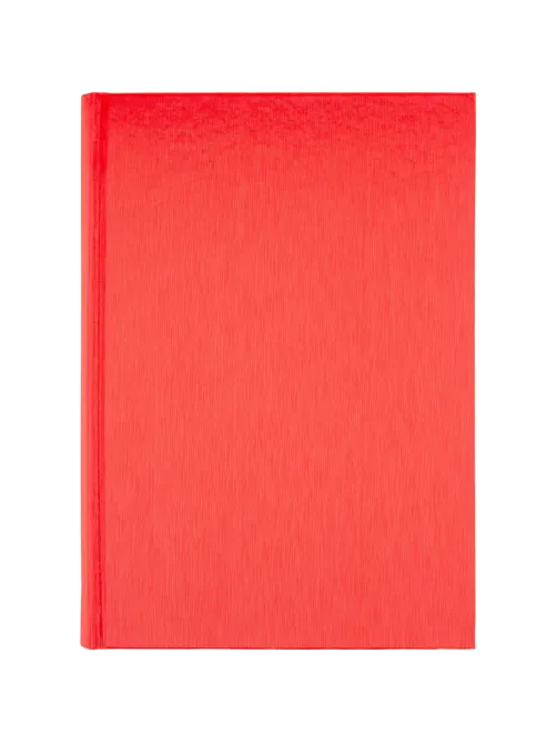 Ежедневник недатированный Attache Rain, А5, 160 л, красный