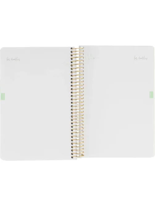 Ежедневник недатированный CUTE DIARY А5,BV,136,ИРИСЫ, зол.греб, 3-701/15