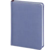 Ежедневник недатированный A6+, 136л, VELVET сиреневый 3-495/11
