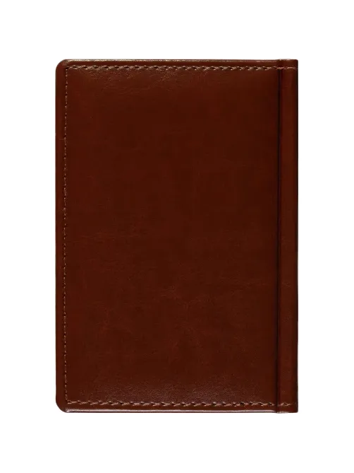 Ежедневник недатированный коричневый,А6,100x150, 320стр,Agenda