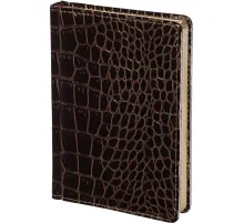 Ежедневник недатированный А6+ Caiman (коричневый)3-498 Д