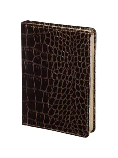 Ежедневник недатированный А6+ Caiman (коричневый)3-498 Д