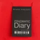 Ежедневник недатированный А5 PRAGMATIC на гребне, красный, 128л 3-748/05