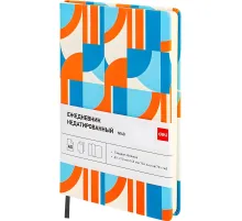 Ежедневник недатированный Deli Coloring, A5, 136л CN148-Coloring1 ор -гол