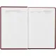 Ежедневник недатированный бордо, А6,100x150, 320стр, Agenda