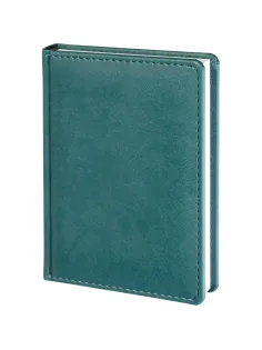 Ежедневник недатированный бирюзовый,А6,110х155мм,176л,ATTACHE Сиам