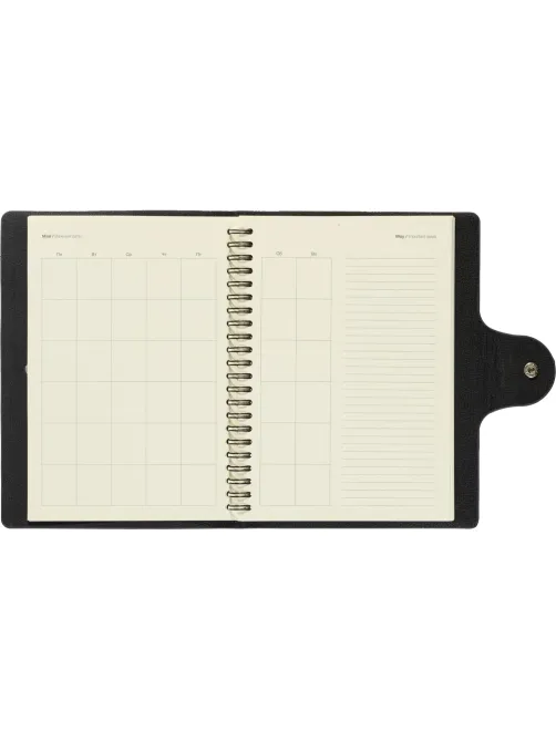 Ежедневник недатированный Fluid Attache Selection бирюз 140х200 мм,192с