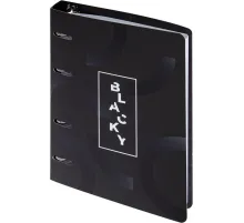 Ежедневник недатированный на кольцах Attache, 136л., 80г/м3, Blacky
