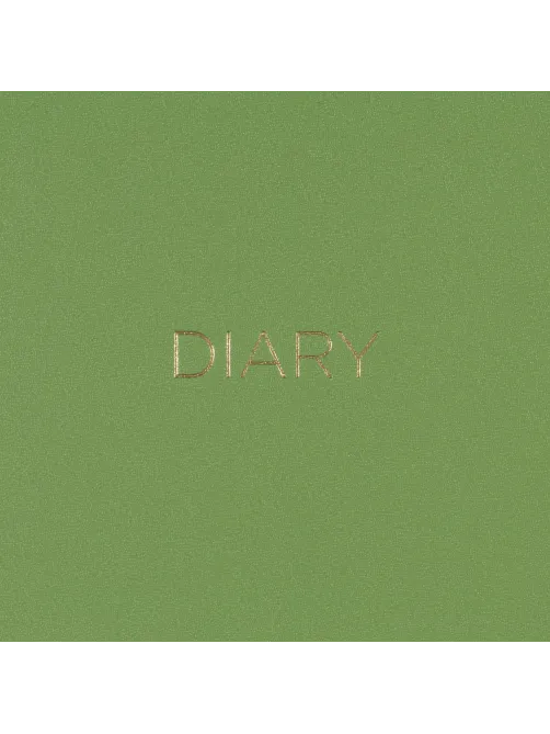 Ежедневник недатированный зеленый, А5 136 л., Dairy, ATTACHE