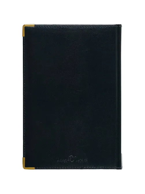 Ежедневник полудатированный кожа,синий,А5,145х216,208л, IMPERIUM 3-023/121