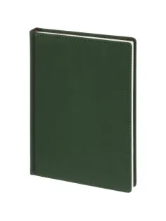 Ежедневник недатированный А5+ Velvet, темно-зеленый 3-115/24
