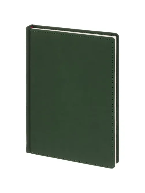 Ежедневник недатированный А5+ Velvet, темно-зеленый 3-115/24