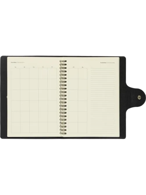 Ежедневник недатированный Fluid Attache Selection бирюз 140х200 мм,192с