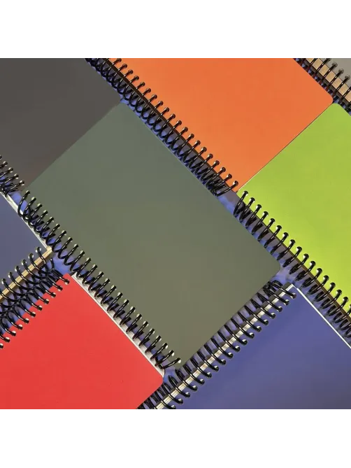 Ежедневник недатированный А5 AGENDA на спирали, черный, 128л 3-746/01