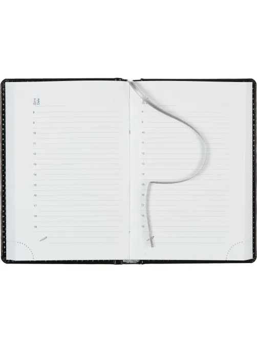 Ежедневник недатированный черн, А6, 100x150, 320стр, Agenda