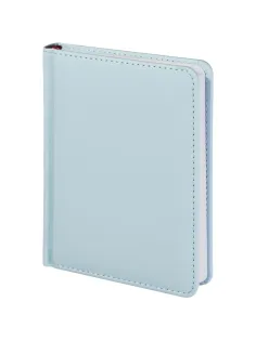 Ежедневник недатированный А6+ VELVET (ЗЕФИРНЫЙ ГОЛУБОЙ) 3-495/35