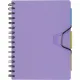 Ежедневник недатированный Bright Colours на спирали, А5, 272 стр, СИРЕНЕВЫЙ