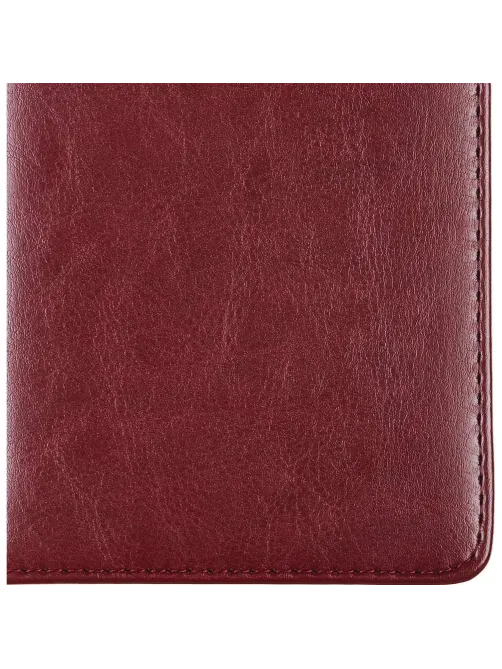 Ежедневник недатированный A6+, 136л, SIDNEY NEBRASKA бордовый 3-496/01