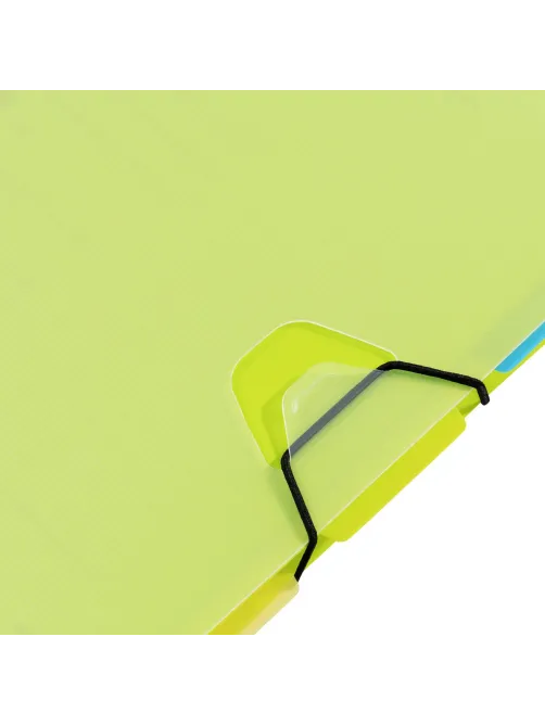 Ежедневник недатированный Bright Colours на спирали,  А5, 272 стр., ЛАЙМ