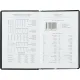 Ежедневник недатированный черн, А6, 100x150, 320стр, Agenda