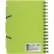 Ежедневник недатированный Bright Colours на спирали,  А5, 272 стр., ЛАЙМ