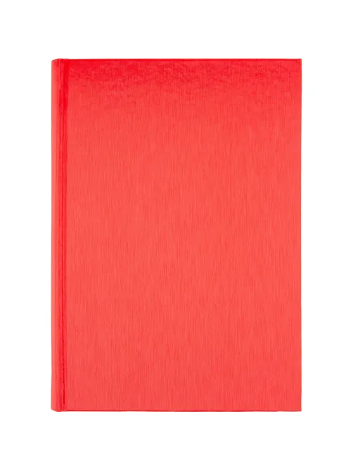 Ежедневник недатированный Attache Rain, А5, 160 л, красный