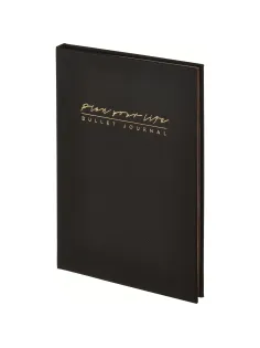 Ежедневник недатированный черный, А5 136 л., Plan your life, ATTACHE