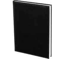 Ежедневник недатированный чёрный, А4, 200x270мм, 176 л, ATTACHE Каньон