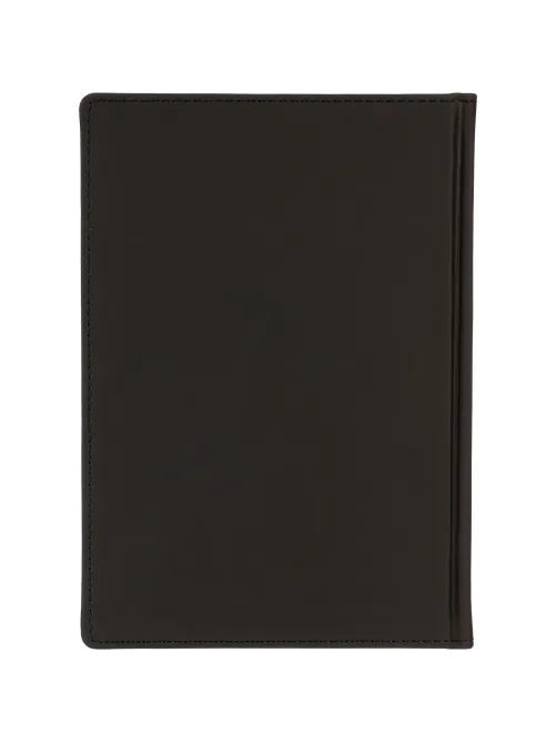 Ежедневник датированный 2026 А5+ VELVET черный 3-123/04