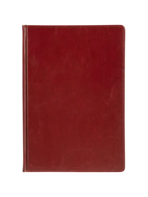 Ежедневник недатированный ,А4,,136л,Sidney Nebraskaбордо 3-539/01