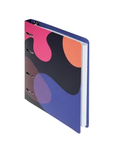 Ежедневник недатированный на кольцах Attache, 136л., 80г/м3, Abstract