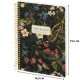 Ежедневник недатированный CUTE DIARY А5,BV,136,лес.яг,зол.греб,3-701/12