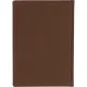 Ежедневник недатированный А5+, 136л, VELVET коричневый  3-115/03