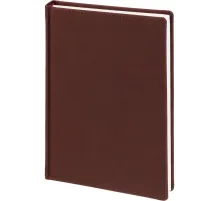 Ежедневник датированный 2026 А5+ VELVET бордовый 3-123/02