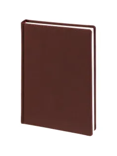 Ежедневник датированный 2026 А5+ VELVET бордовый 3-123/02