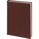 Ежедневник датированный 2026 А5+ VELVET бордовый 3-123/02