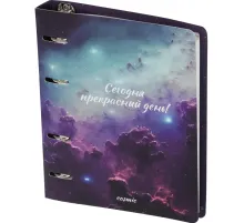 Ежедневник недатированный на кольцах Attache, 136л., 80г/м3, Galaxy