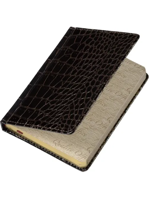 Ежедневник недатированный А6+ Caiman (коричневый)3-498 Д