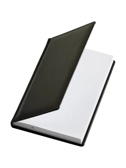 Ежедневник недатированный черный, А5,148x218, 352стр, Agenda