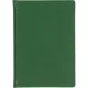 Ежедневник недатированный А5+, 136л, VELVET зеленый  3-115/05