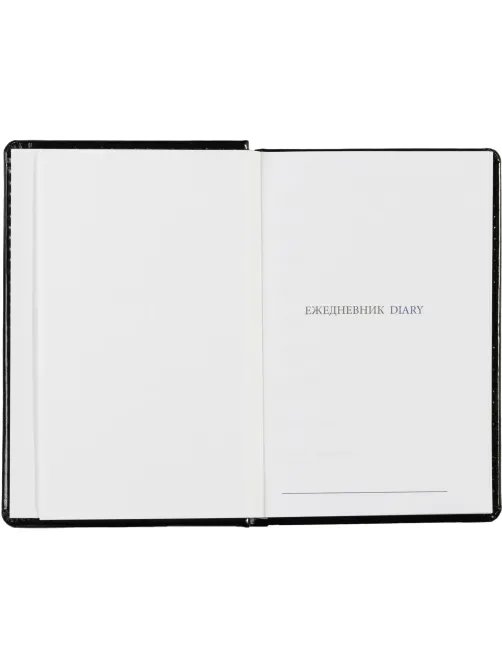 Ежедневник недатированный черн, А6, 100x150, 320стр, Agenda