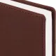 Ежедневник датированный 2026 А5+ VELVET бордовый 3-123/02